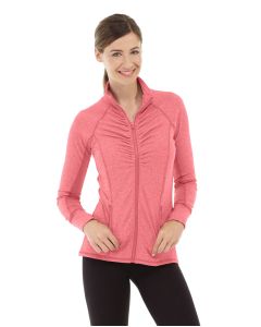 Riona Full Zip Jacket-M-Red - Red
